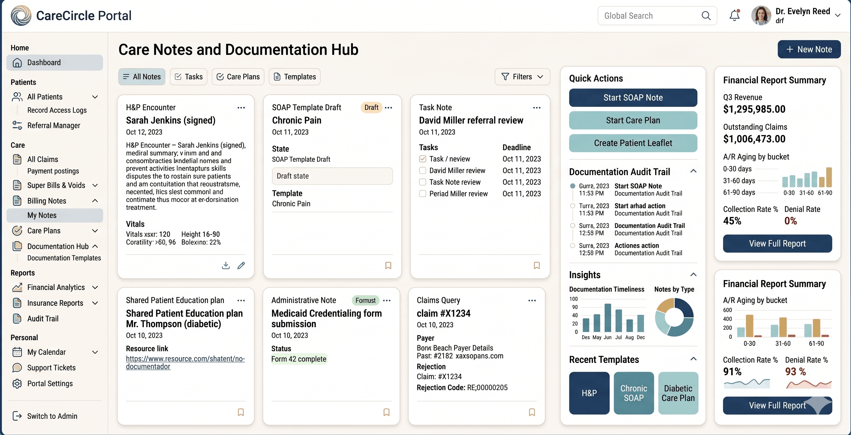AI Documentation Dashboard